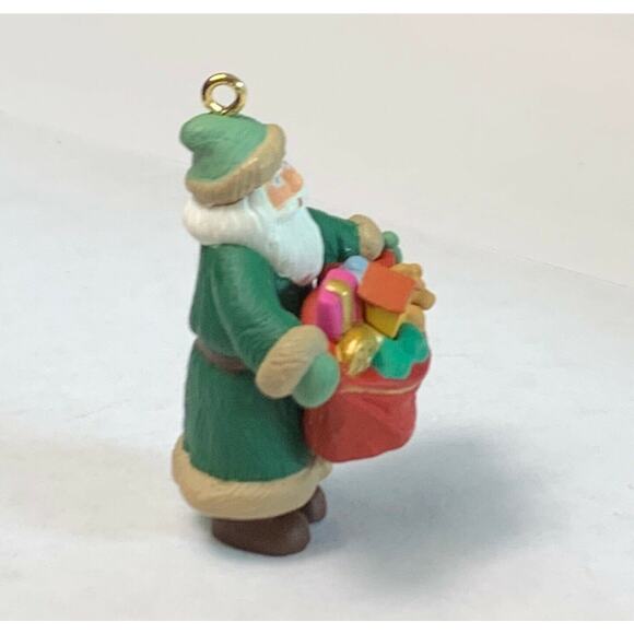 Hallmark KeepSake Miniature Ornament Series Centuries of Santa 1995 #2 - Picture 3 of 8